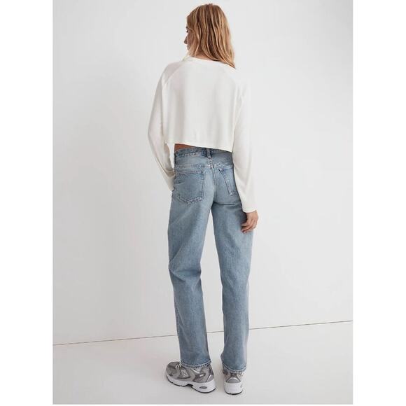 Madewell Raglan Supercropped Tee - Picture 3 of 7